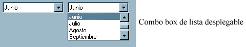 ComboBox lista desplegable